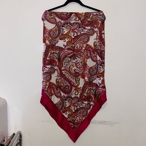 Super vintage summer midi bandanna print